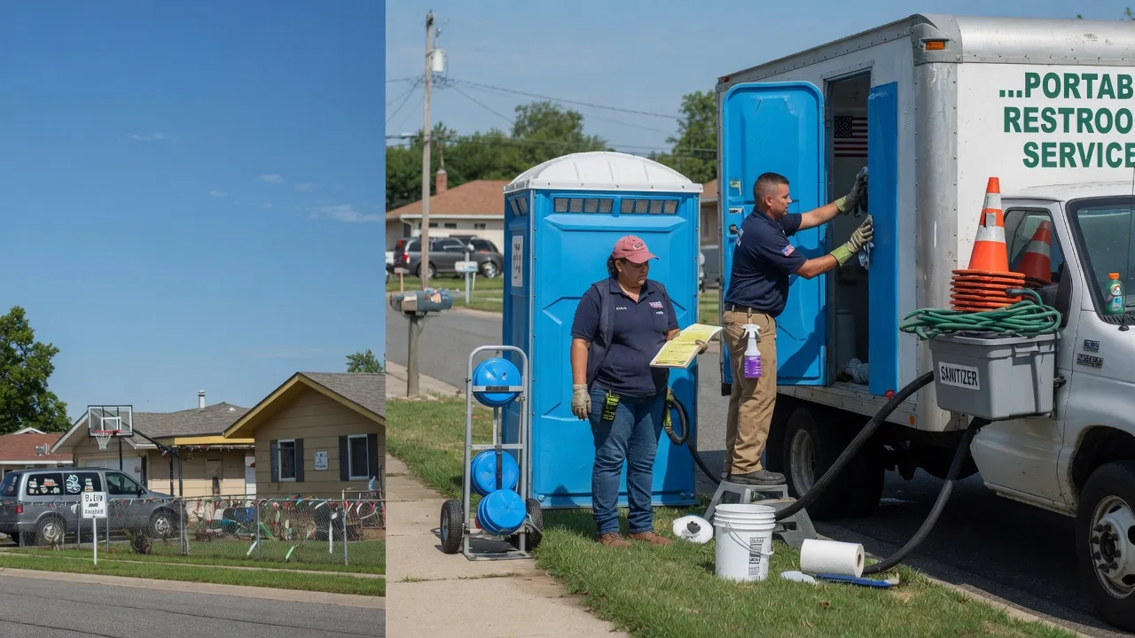 Portable Toilet Rental in Lincoln, IL near me
